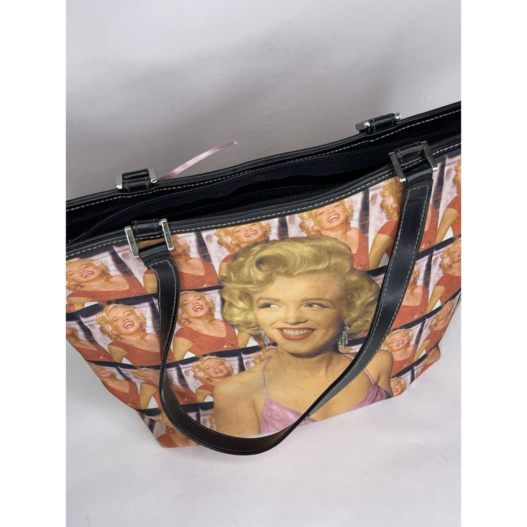 Vintage Marilyn Monroe Portrait Repeat Rhinestone Purse