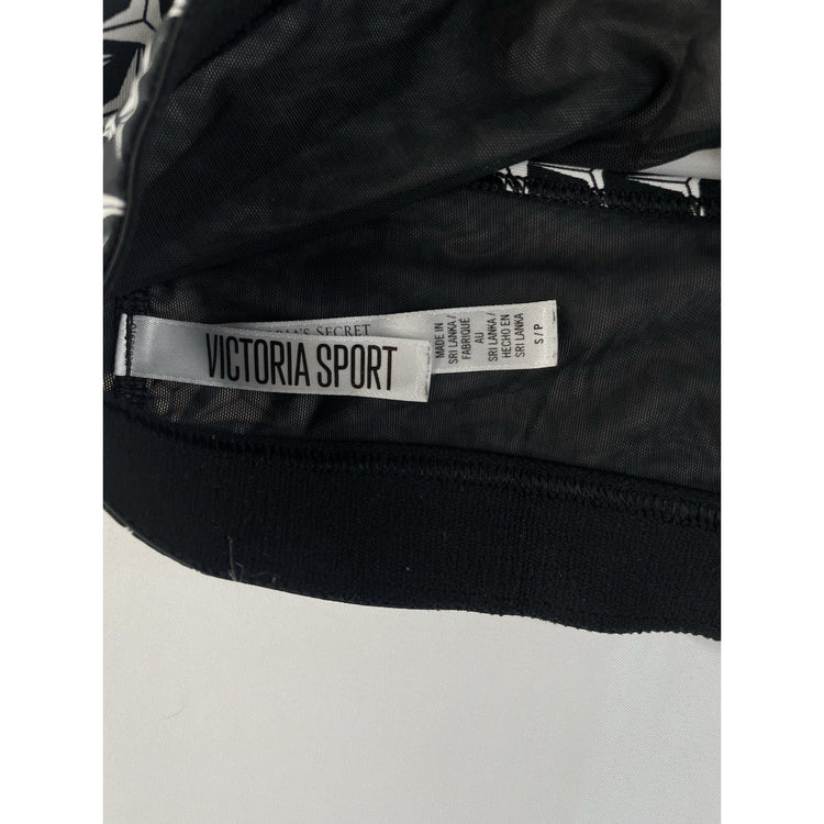 Womens Victorias Sport Black & White Sports Bra Size Small