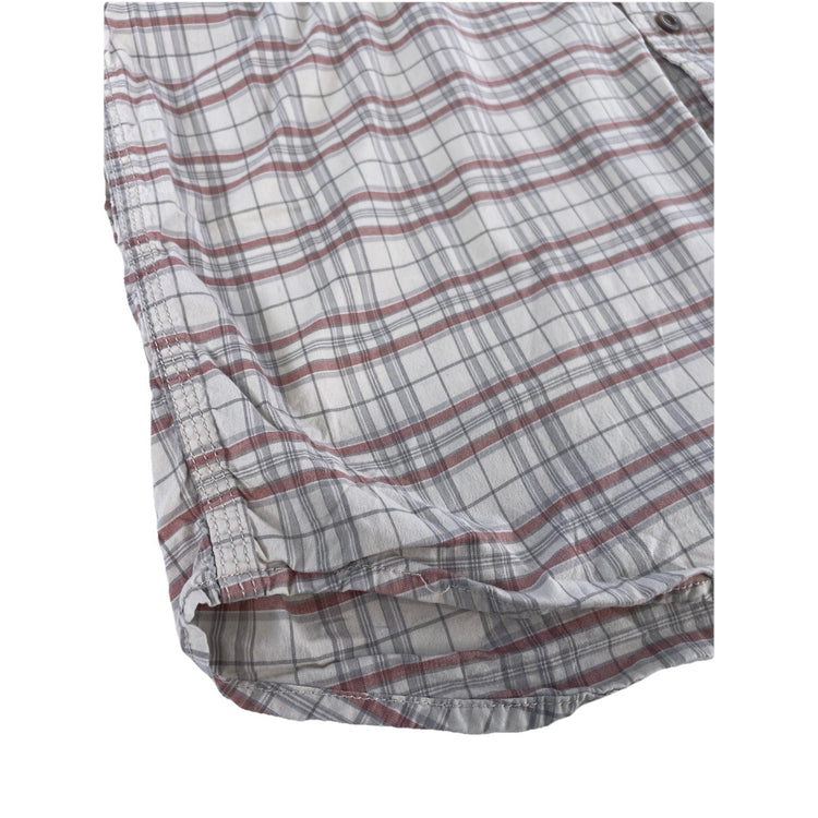 Mens Carhartt Classic Multicolor Plaid Button-Up Shirt Size M