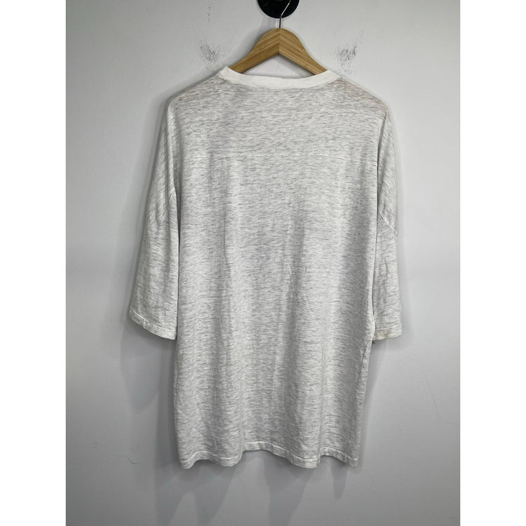 Men’s Vintage Gray Lightweight Club Wear Short Sleeve T Shirt Sz XL