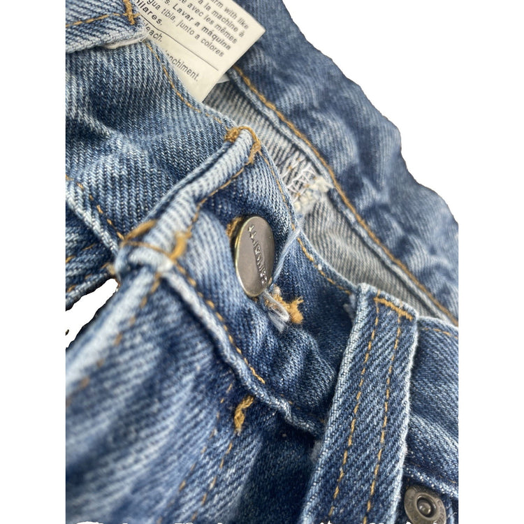 Mens Carhartt Traditional Fit Medium Wash Denim Jeans Size 34x30