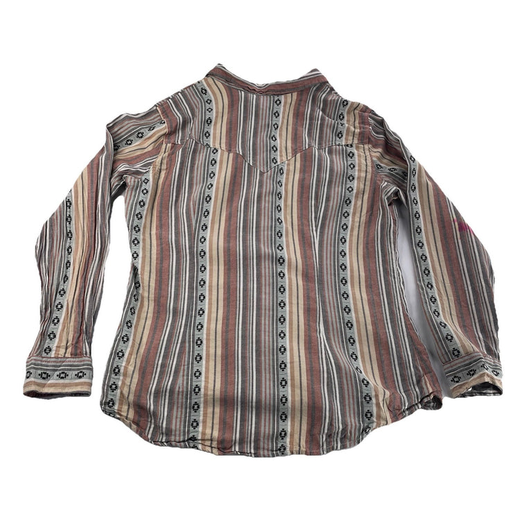 Mens Wranglers Retro Western Snap-Down, Long Sleeve, Shirt Size Xxl