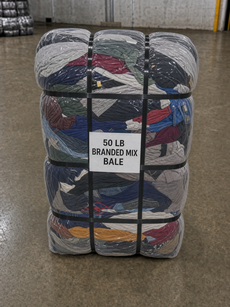 50 LB Branded Mix Bale