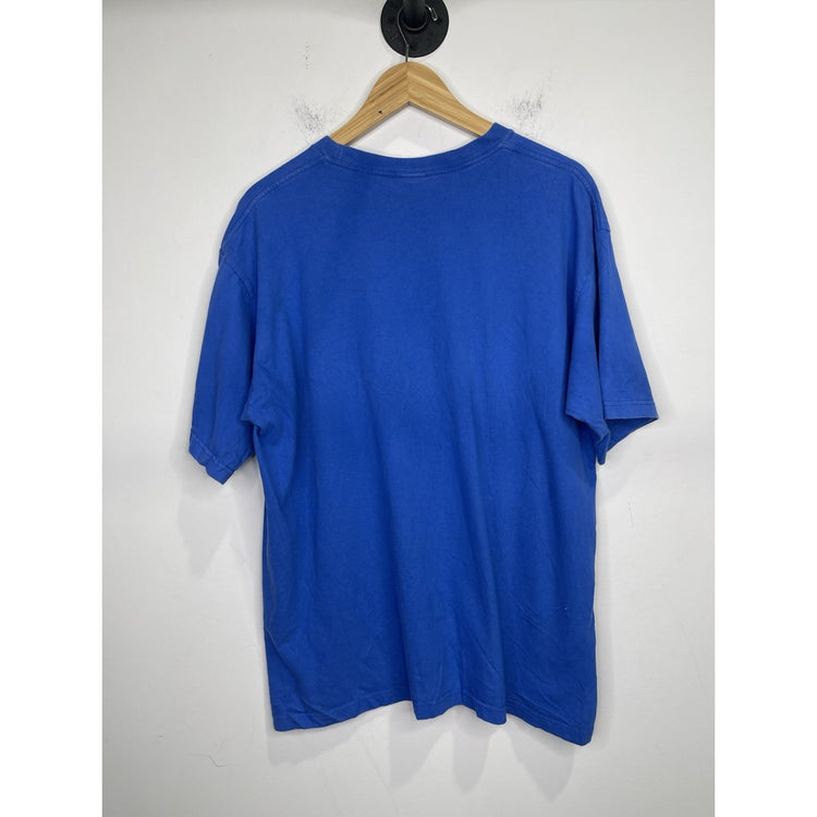 Men’s The North Face Blue K2RM Karakoram Graphic Short Sleeve T-Shirt Sz XL