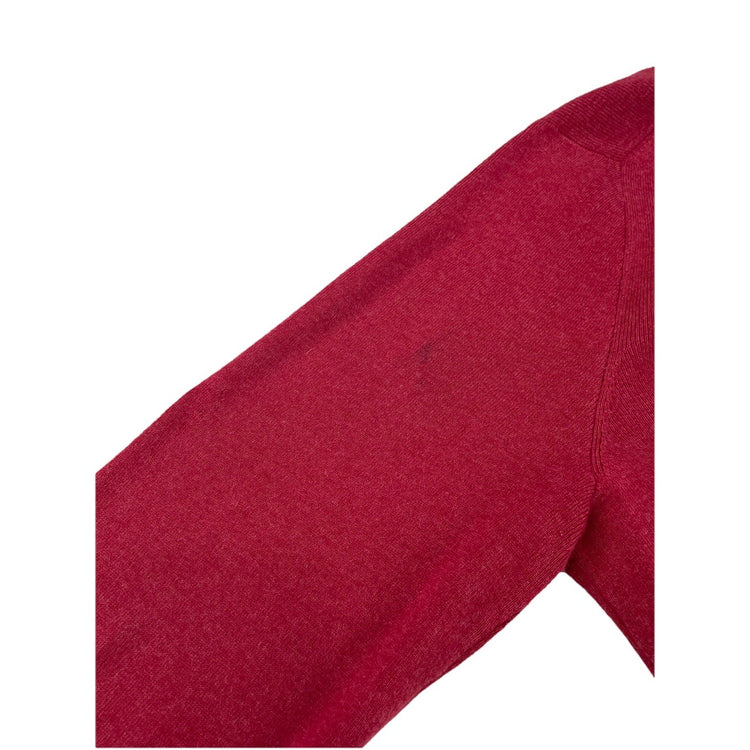 Mens Polo Ralph Lauren Size Small Red V Neck Sweater