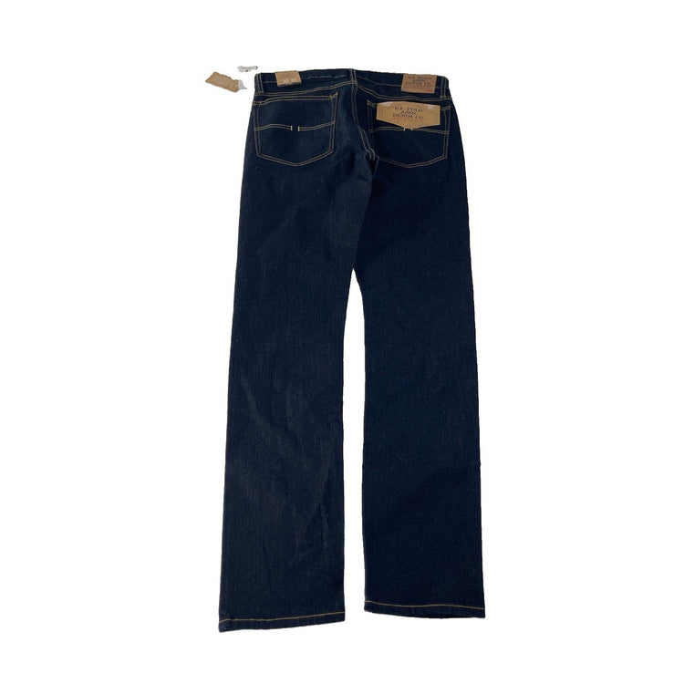 Mens U.S. Polo ASSN. Denim Dark Blue Denim Skinny Jeans Size 32X32