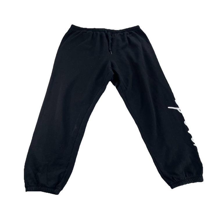 Womens Victoria’s Secret PINK Black Sweatpants XL