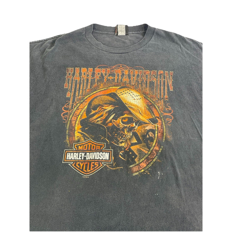 Mens Harley Davidson. Dark Gray Graphic Sleeveless Shirt Size 2Xl