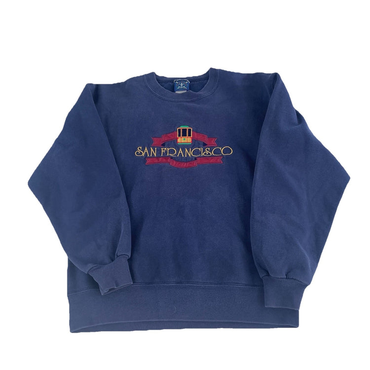 Men’s Vintage 90s Oarsman 913 San Francisco Sweatshirt Size M