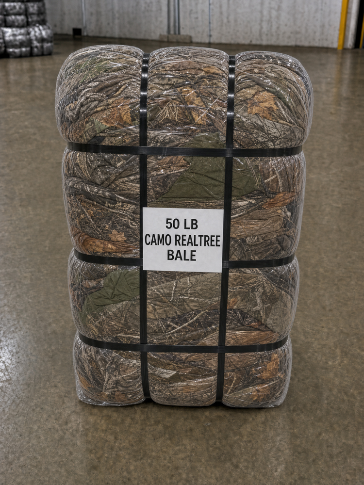 50 LB Camo Realtree Army Bale
