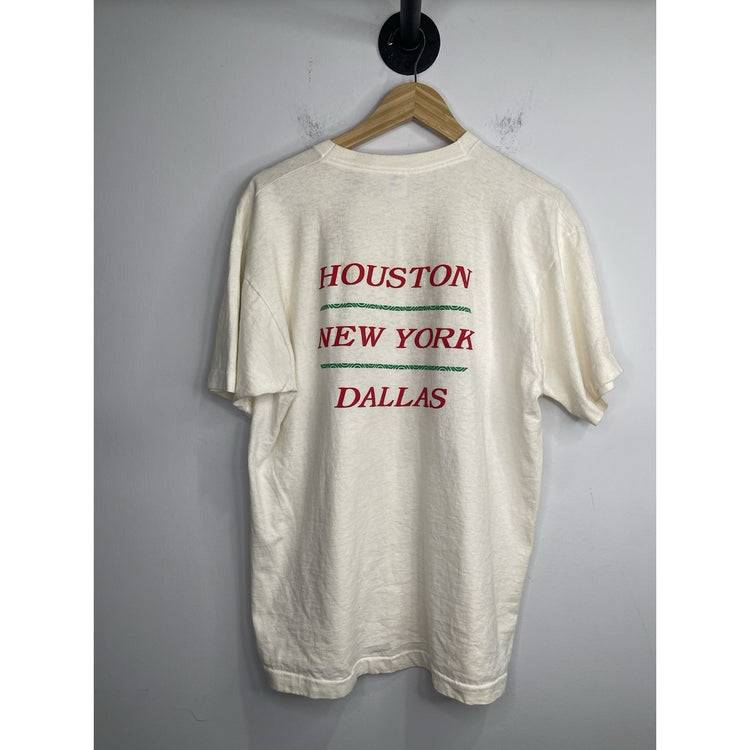 Men’s Vintage Fruit Of The Loom Cadillac Bar Cartoon T Shirt Sz XL