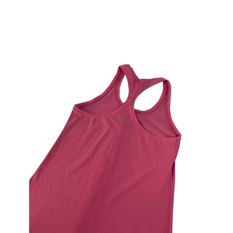Womens Lululemon Lightweight Performance Racerback Athletic Tank Top Pink Size M