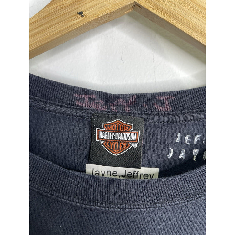 Men’s VTG Graphic Harley-Davidson T-Shirt 105th Anniversary Black 2008 Sz 2XL