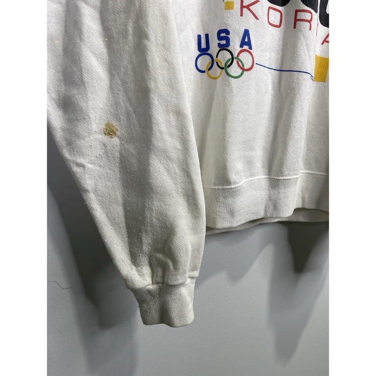 Men’s 1988 Seoul Olympics Sweatshirt Team USA Vintage Size XL Graphics