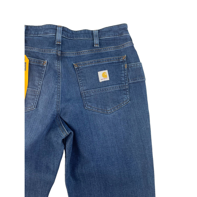 Womens Carhartt Blue Relaxed Fit Denim Jeans Size 10S