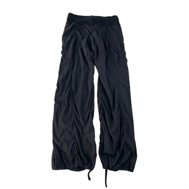 Women's Lululemon Athletica Black Athletic High-Rise Track Pants Size 8