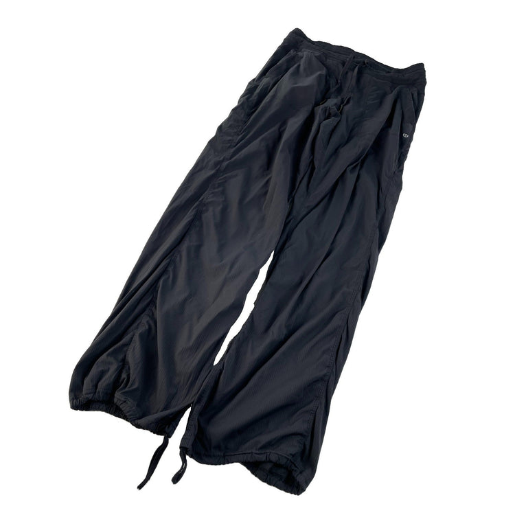 Women's Lululemon Athletica Black Athletic High-Rise Track Pants Size 8