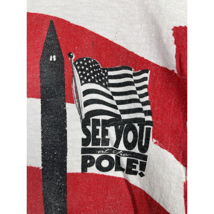 Vintage “See You At The Pole” American Aop T-shirt Size Xl