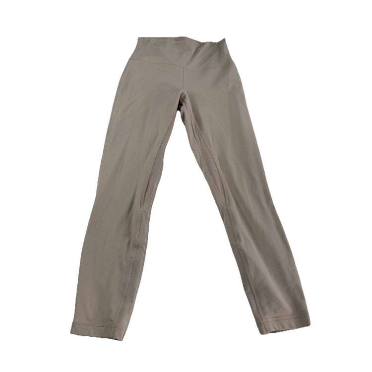 Women's Light Pink Lululemon Size 6 Leggings