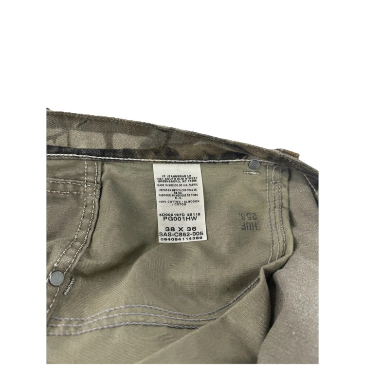 Mens Vintage Wrangler Pro Gear Camo Pants Size 38