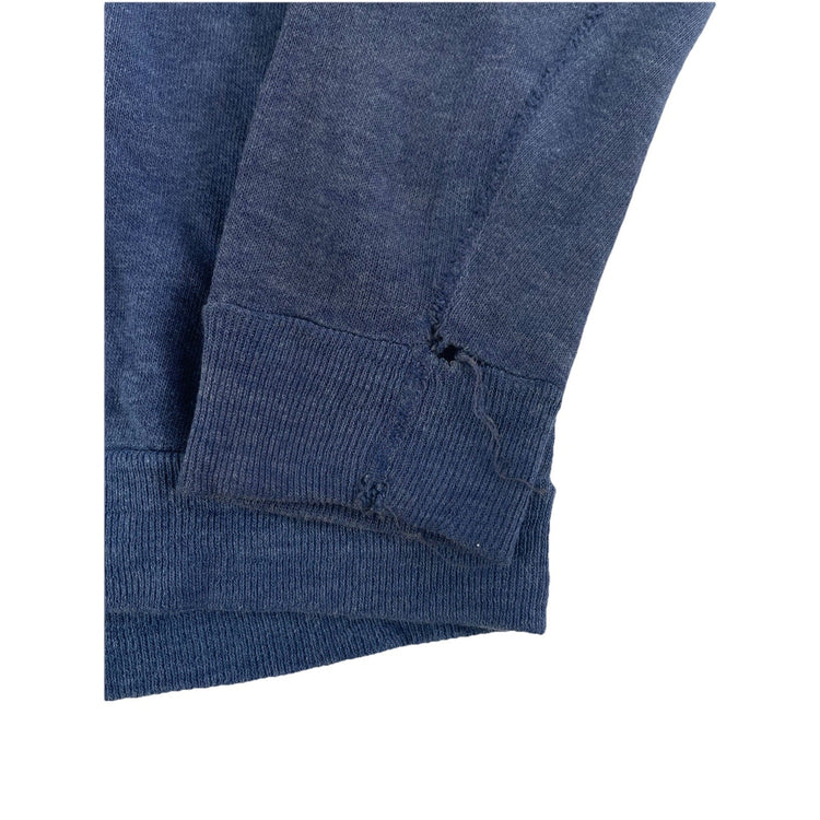 Vintage 80s/90s Sweatshirt "The Tulsa Mountains" John Erling KRMG Blue Size S