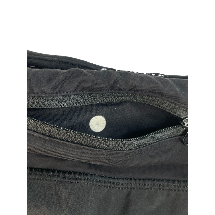 Women's Lululemon Speed Up or Track That Black Running Shorts Size 4