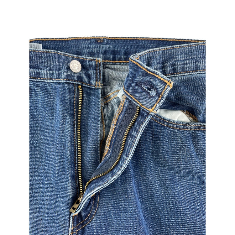 Mens Levis 505 Blue Denim Jeans Size 36