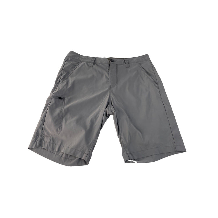 Mens Eddie Bauer Lught Gray Hiking Shorts Size 32