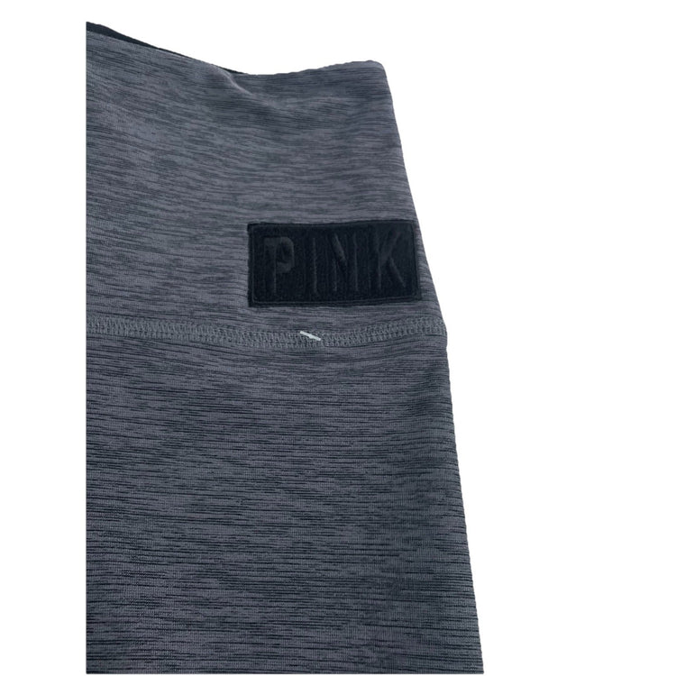 Womens Victoria Secret PINK Slashed Gray Leggings Size S