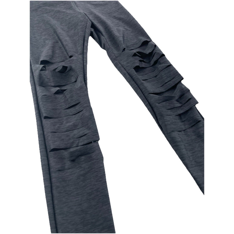 Womens Victoria Secret PINK Slashed Gray Leggings Size S
