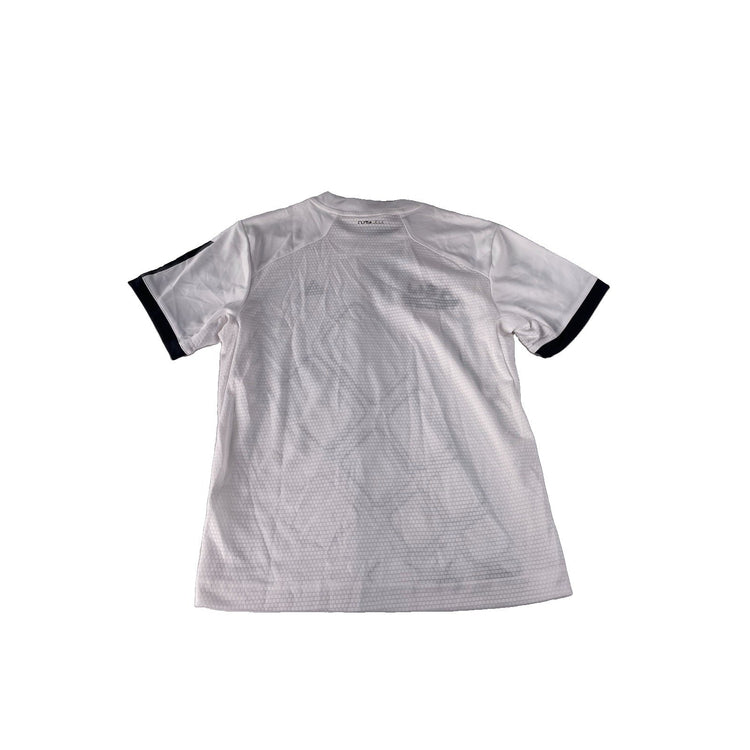Kids Adidas Clima365 White ASIJ Tennis Graphic Performance Shirt Size S