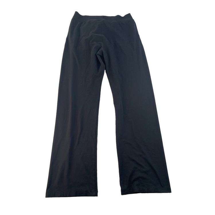 Women's Vuori Black Wide-Leg Athletic Lounge Pants Size L