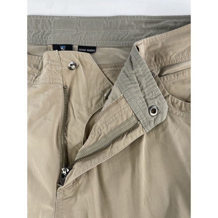 Mens Kuhl Tan Straight Outdoor Pants Size 40x34