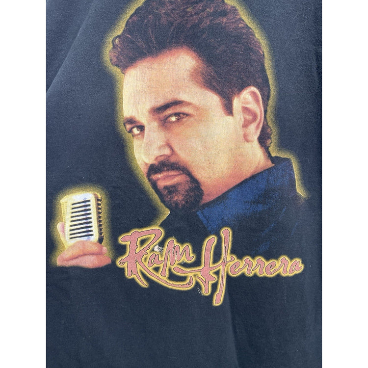 Men’s Vintage Ram Herrera “Still The Most Wanted Man” Graphic T Shirt Sz XL