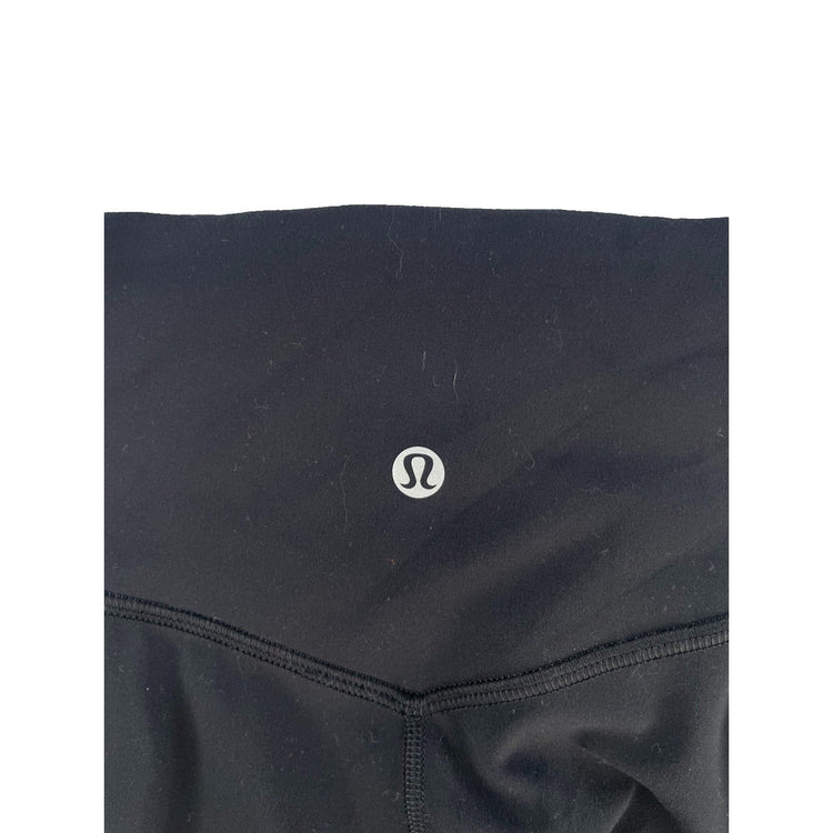 Womens Lululemon Black Spandex Joggers Size 6
