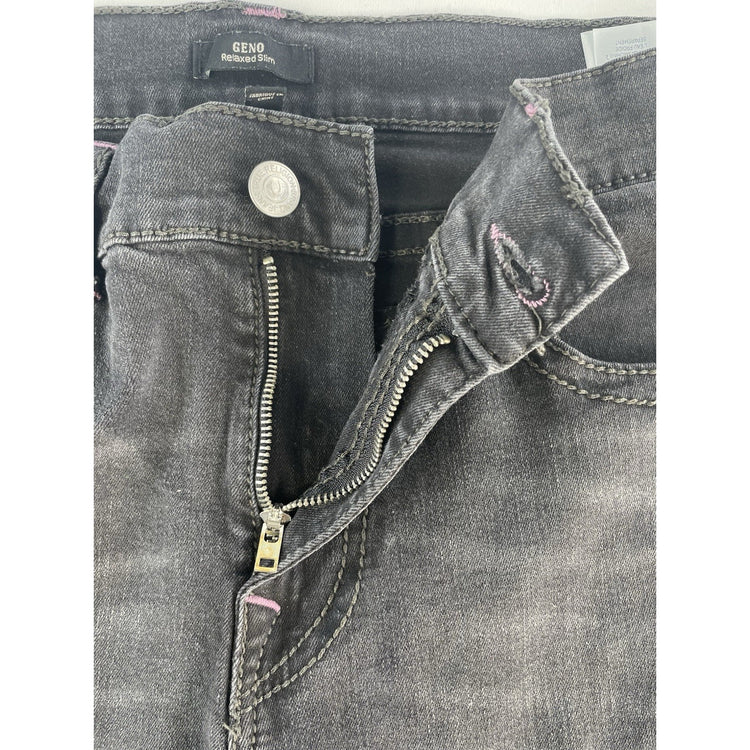 Mens True Religion Geno Relaxed Slim/Custom Bootcut Stitch Size 36