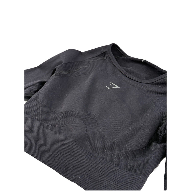 Womens Gymshark Seamless Cropped Long Sleeve Size Xs
