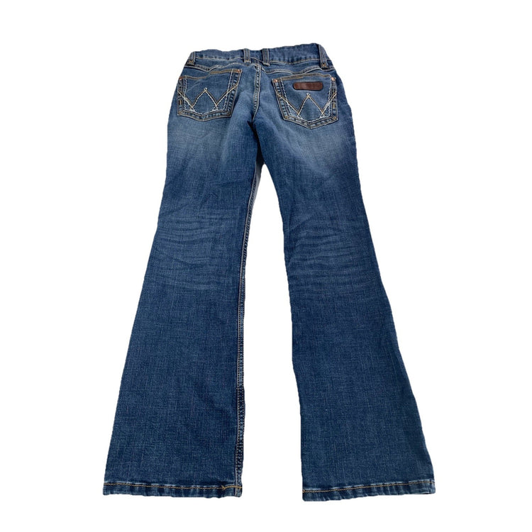 Women’s Wrangler Regular Bootcut Blue Jeans Size 3x30