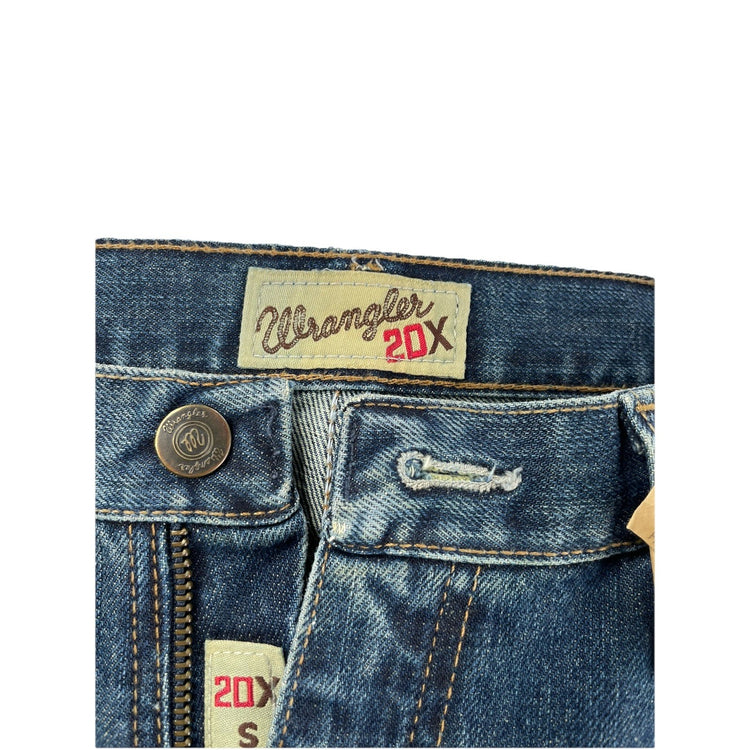 Men’s Wrangler 20X Relaxed Blue Jeans Size 32x34
