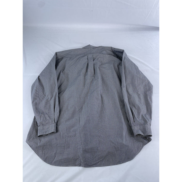 Mens Ralph Lauren Black And White Stiped ButtonUp Shirt Size 2xl Tall