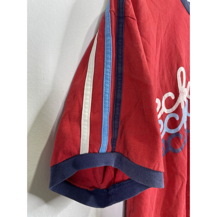 Men’s Vintage Y2k Eckō Unltd Actual/Factual 1972’ Red T Shirt Sz L