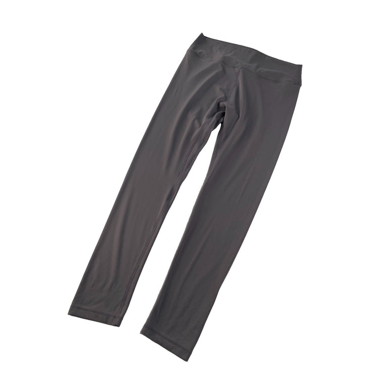 Women's Lululemon High Rise Solid Purple Grey Athletic Leggings Size 10