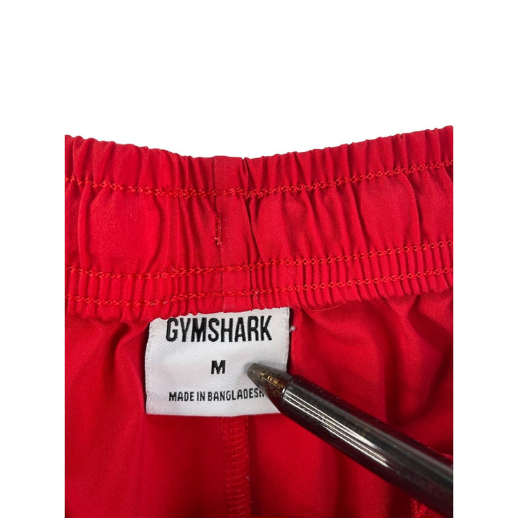Mens Gymshark Red Sport Shorts Size Medium
