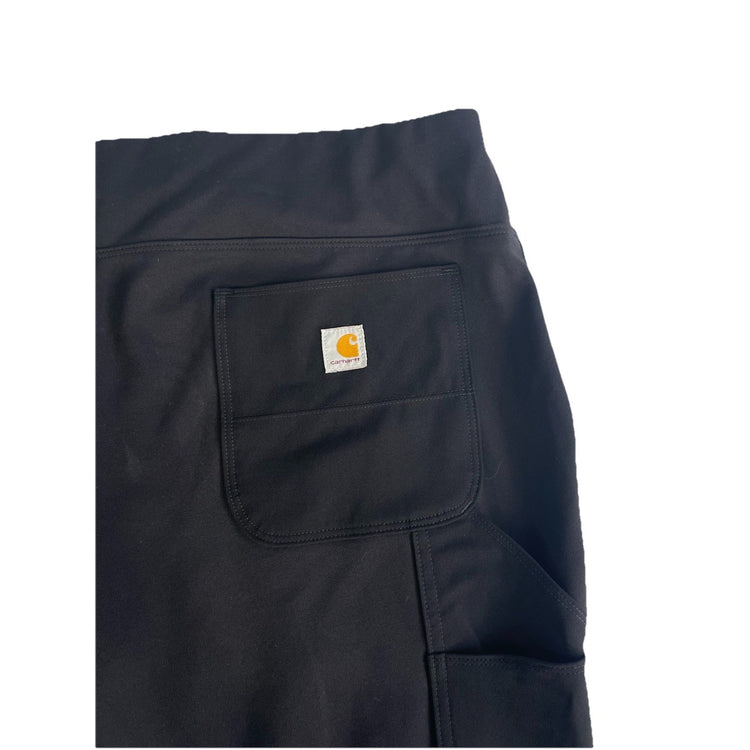 Womens Carhartt Forced Fitted Utility Leggings Black Size Xl