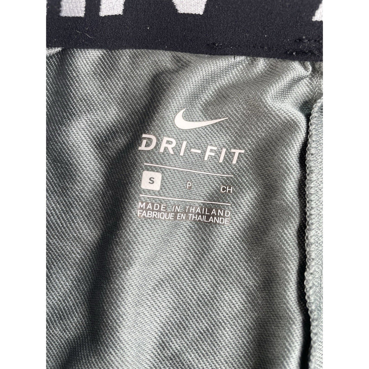 Women's Nike Dri-FIT Heather Grey Athletic Shorts, Size S