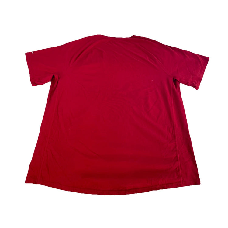 Mens Carhartt Basic Red Tee Size 2Xl Relaxed Fit