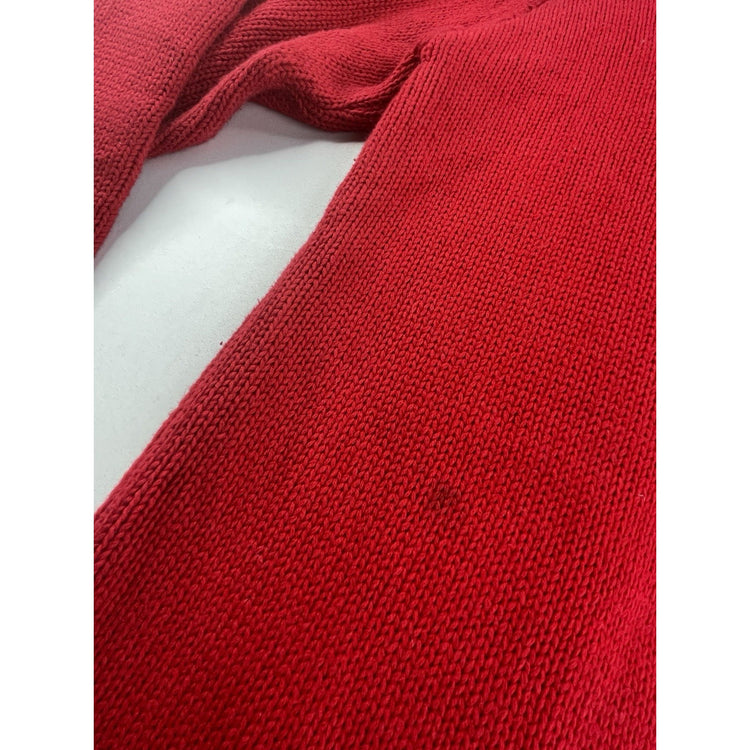 Men’s 2000 Polo Ralph Lauren Size L Color Red Knitted Sweatshirt