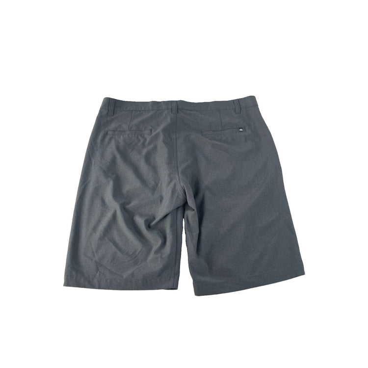 Modern Travis Mathew Grey Performance Golf Shorts Size 38