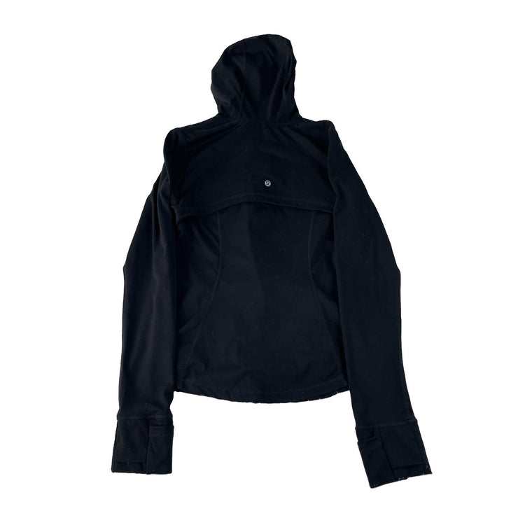 Womens Lululemon Black Hooded Define Full Zip Hoodie Size S