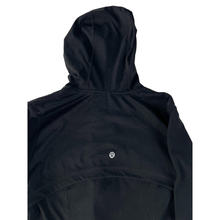 Womens Lululemon Black Hooded Define Full Zip Hoodie Size S